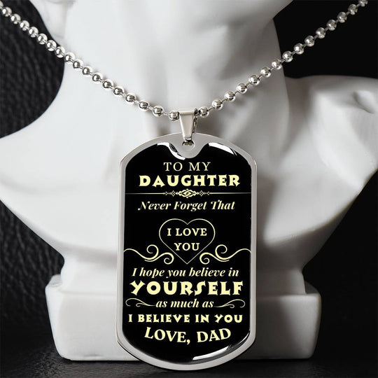 To My Daughter | I Hope You Believe In Yourself