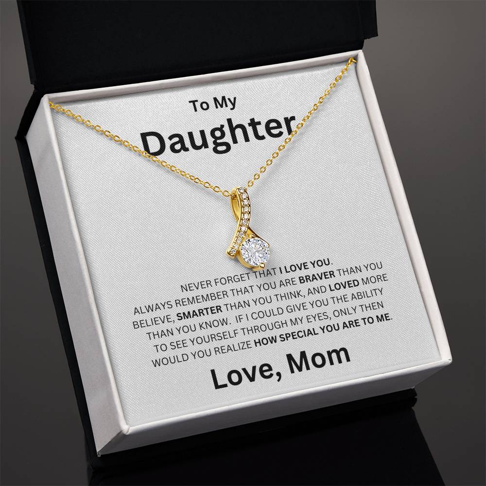 To My Daughter - Alluring Beauty Necklace