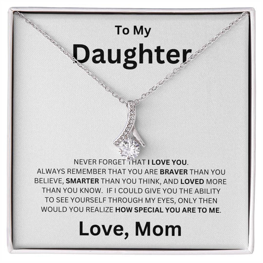 To My Daughter - Alluring Beauty Necklace