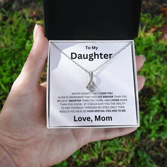 To My Daughter - Alluring Beauty Necklace