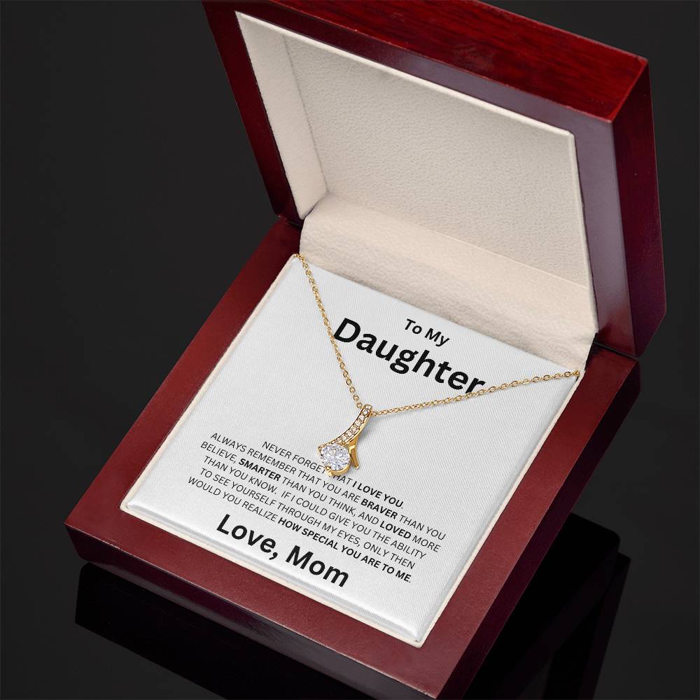 To My Daughter - Alluring Beauty Necklace