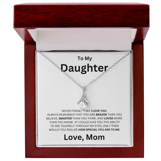 To My Daughter - Alluring Beauty Necklace